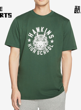 Nike/耐克正品新款男子运动圆领休闲透气户外短袖CK2342-323