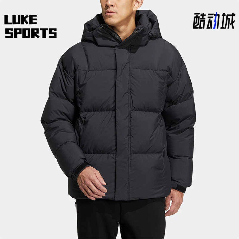 Adidas/阿迪达斯正品GD PUFFY户外男女同款保暖运动羽绒服 HN2134