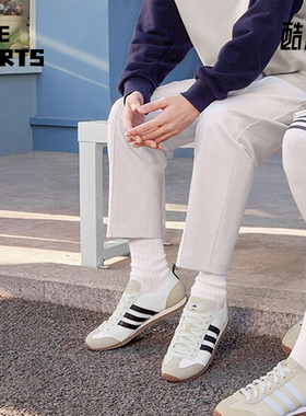 Adidas/阿迪达斯正品耐磨新款男女款运动减震轻便休闲鞋JI2436