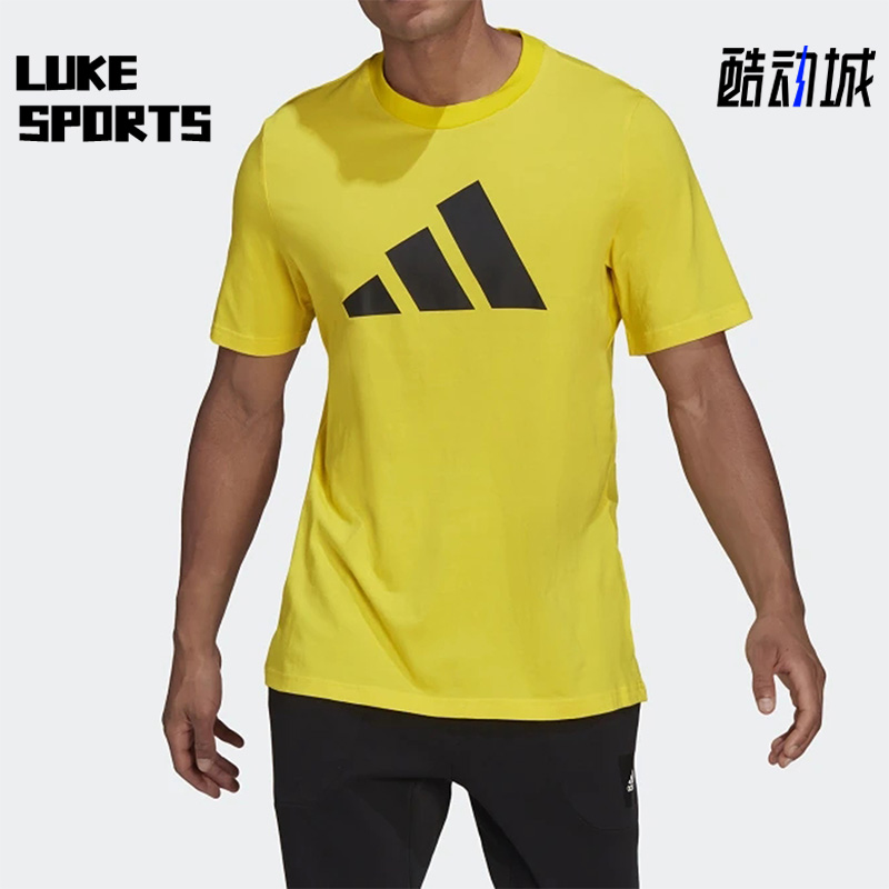 Adidas/阿迪达斯正品夏季新款男子舒适运动休闲短袖上衣GP950