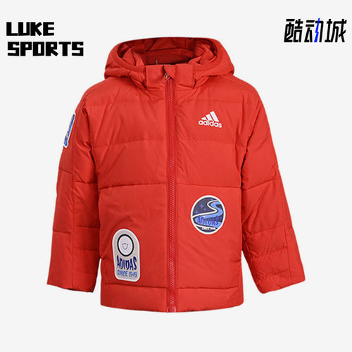 阿迪达斯正品小童羽绒服