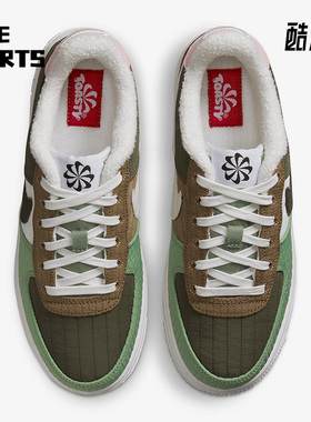 Nike/耐克正品Air Force1 AF1女子GS大童运动板鞋DO5215-331