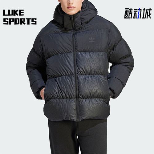 Adidas/阿迪达斯正品三叶草男子时尚保暖休闲运动羽绒服HZ0681
