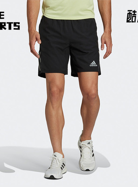 Adidas/阿迪达斯正品OWN THE跑步男子舒适透气运动休闲短裤H58593