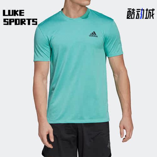 阿迪达斯正品男子运动短袖