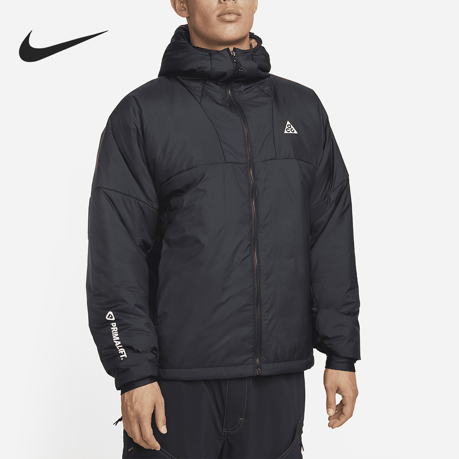 Nike/耐克正品冬季新款男子户外运动保暖连帽棉服DV0364-010