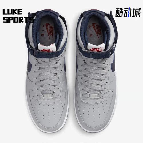 Nike/耐克正品Air Force 1 女子休闲耐磨高帮板鞋DZ7338-001