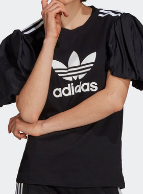 Adidas/阿迪达斯正品三叶草夏新款运动休闲女子短袖T恤H59036