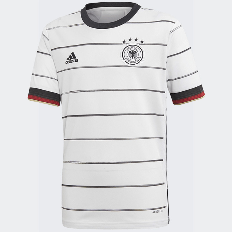 Adidas/阿迪达斯正品欧洲杯儿童比赛队服大童主场短袖球衣EH6103