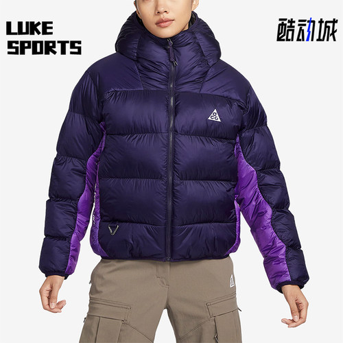 Nike/耐克正品冬季新款女子ACG户外宽松保暖连帽棉服FB8001