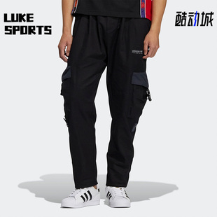 潮流运动长裤 休闲三叶草男子时尚 HC0383 阿迪达斯正品 Adidas