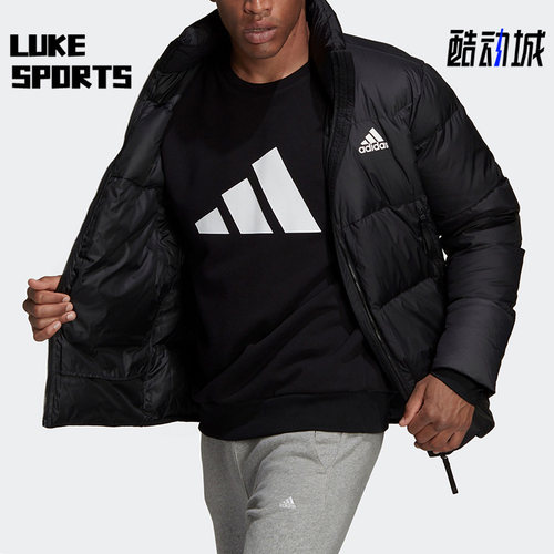 阿迪达斯正品男子羽绒服