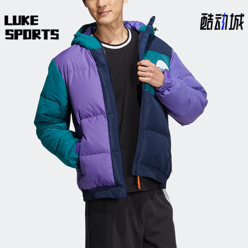 Adidas/阿迪达斯正品neo U VBE JACKET DW2情侣运动羽绒服 HN4781