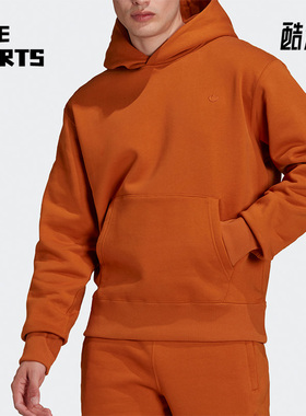 Adidas/阿迪达斯正品三叶草新款男子运动连帽套头卫衣 H09177