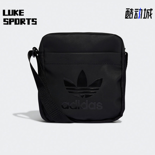 Adidas HD7188 三叶草运动休闲收纳斜挎包男女单肩包 阿迪达斯正品