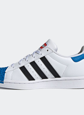 Adidas/阿迪达斯正品三叶草新款大童男女低帮休闲板鞋H03954