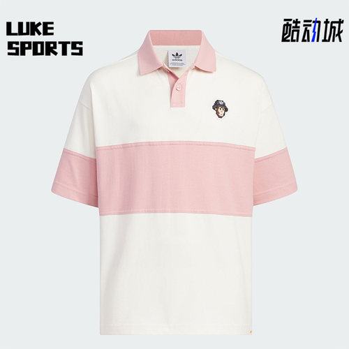 Adidas/阿迪达斯正品三叶草大童透气运动短袖POLO衫IX4368