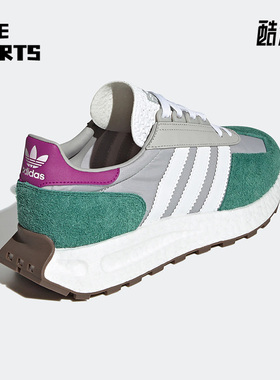 Adidas/阿迪达斯正品三叶草春男女同款运动缓震轻便跑步鞋 H03076