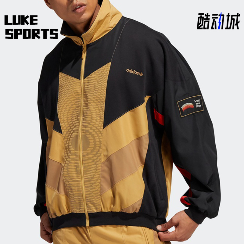 阿迪达斯三叶草男夹克
