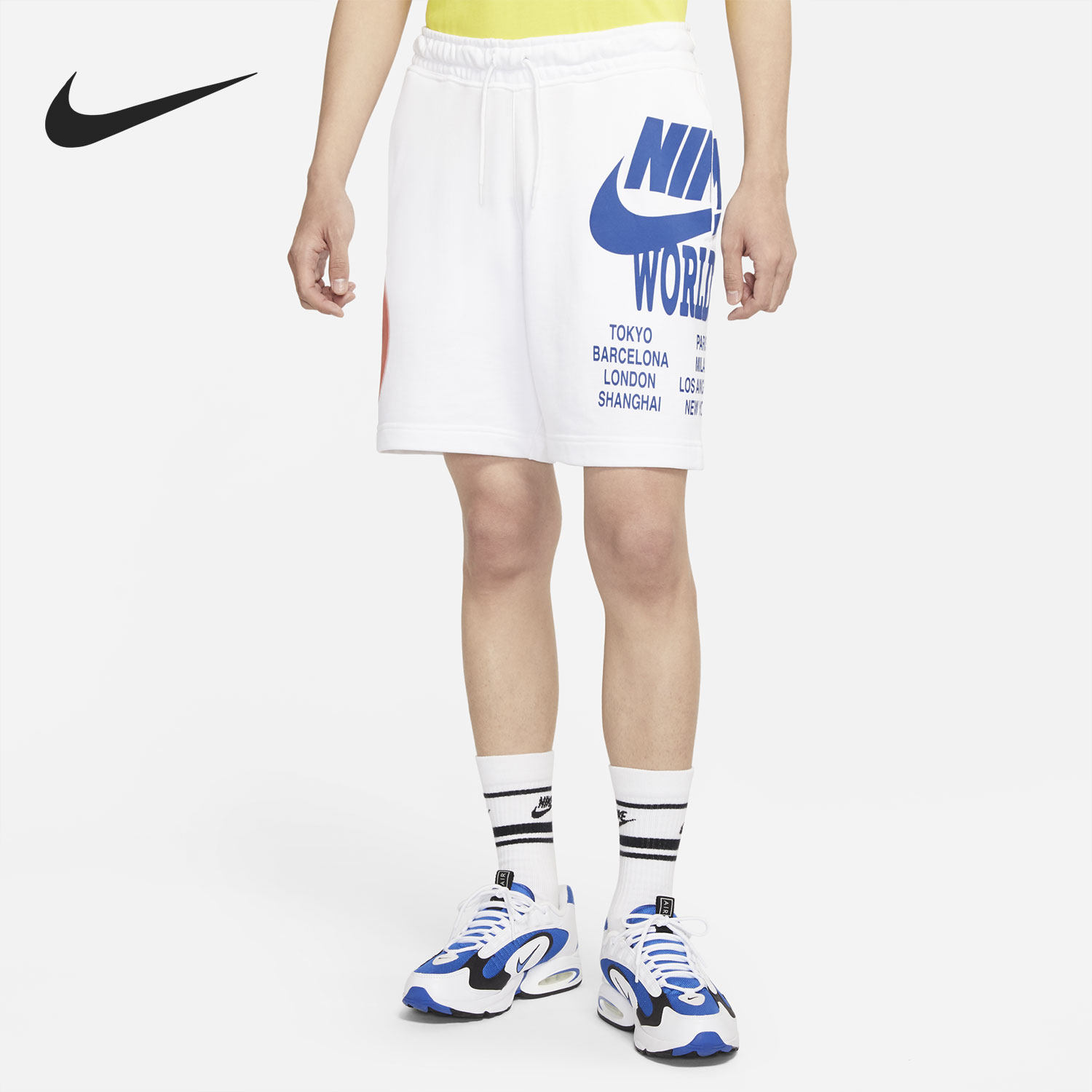 Nike/耐克正品 夏季新款环游世界透气男子运动休闲短裤DA0646-100