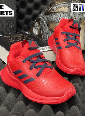 Adidas/阿迪达斯正品RapidaRun Spider-Man EL I婴童跑步鞋G27556
