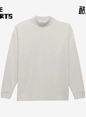 Adidas/阿迪达斯正品夏季男子圆领印花运动休闲长袖T恤IJ5555