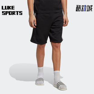 STRIPE Adidas 阿迪达斯正品 IA6351 SHORT透气男子运动短裤