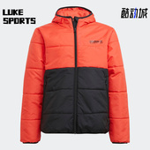 新款 三叶草秋季 儿童保暖棉服H31235 阿迪达斯正品 Adidas