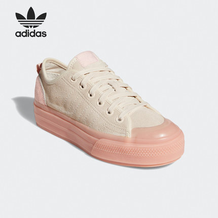 Adidas/阿迪达斯正品 秋季新款三叶草女子NIZZA休闲鞋 FW0268