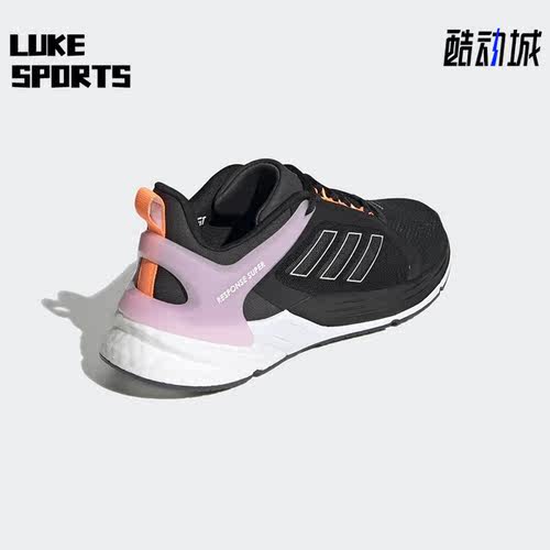 阿迪达斯男女低帮轻便跑步鞋