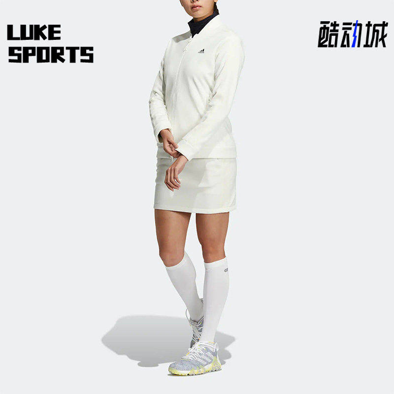 Adidas/阿迪达斯正品秋冬季新款女子运动长袖短裙休闲套装 HG8273