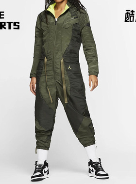 Nike/耐克正品AS JORDAN FLIGHT女子时尚运动连体工装CQ6656-222