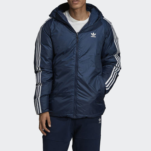 Adidas正品冬季男子两面穿羽绒服