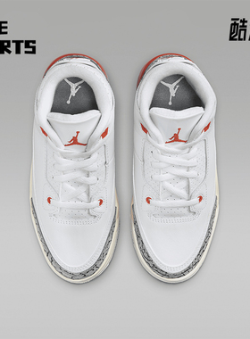 Nike/耐克正品Jordan 3 Retro PS 复刻小童运动鞋FQ9174-121