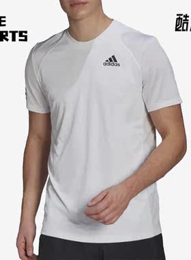 Adidas/阿迪达斯正品夏季新款男子舒适圆领休闲透气短袖 GL5401