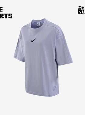 Nike/耐克正品夏季宽松女子运动休闲圆领T恤DV8023-536