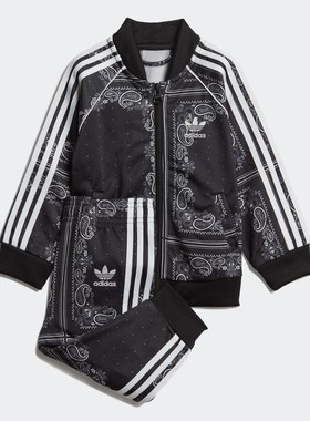 Adidas/阿迪达斯正品三叶草 BANDANA GIFTSET 婴童运动套装DV2817