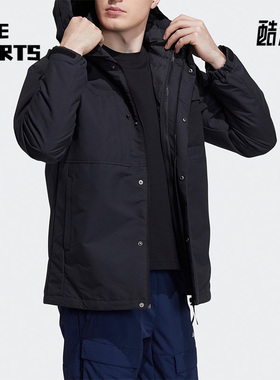 Adidas/阿迪达斯正品秋季新款男子三合一羽绒服H20772