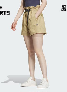 Adidas/阿迪达斯正品三叶草女子休闲宽松运动短裤IS0627