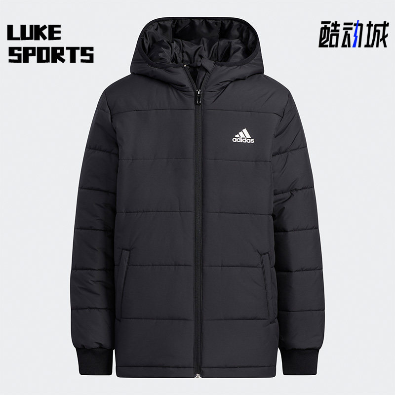 Adidas/阿迪达斯正品YK PADDED JKT 新款大童保暖运动棉服 H45030