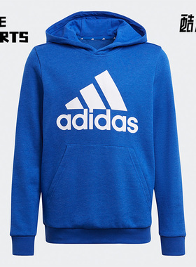 Adidas/阿迪达斯正品 B BL HD 休闲大童连帽运动卫衣套头衫GN4028