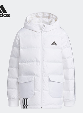 Adidas/阿迪达斯正品冬季新款大童防风运动保暖羽绒服 H45036