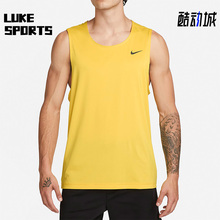 Nike/耐克正品新款男子运动透气休闲训练无袖背心DV9814-709