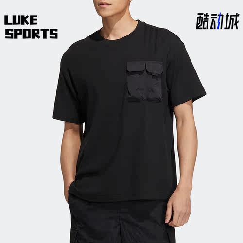 Adidas/阿迪达斯男子运动短袖