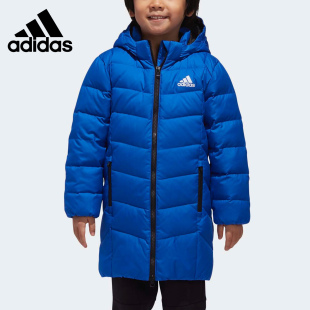 男童新款 Adidas 阿迪达斯正品 秋季 运动休闲保暖羽绒服DM7115