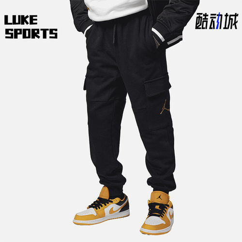 Nike/耐克正品新款Air Jordan大童运动机能风工装长裤FN0269-010