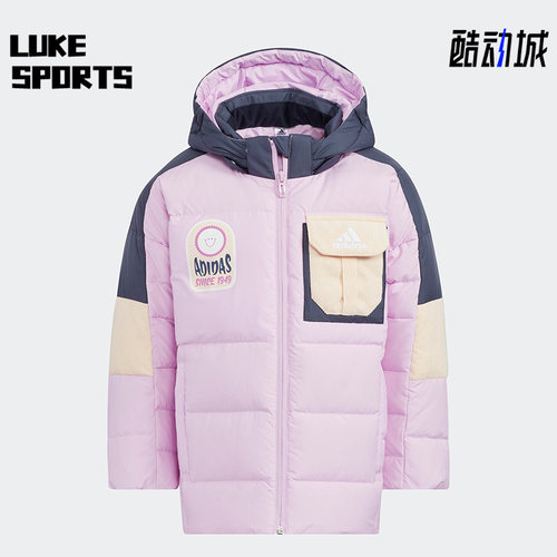 阿迪达斯正品小童羽绒服