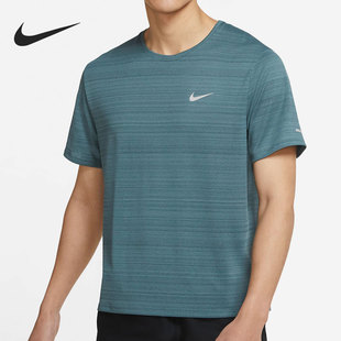 Nike/耐克正品短袖夏季运动服男子跑步透气休闲T恤CU5993-387