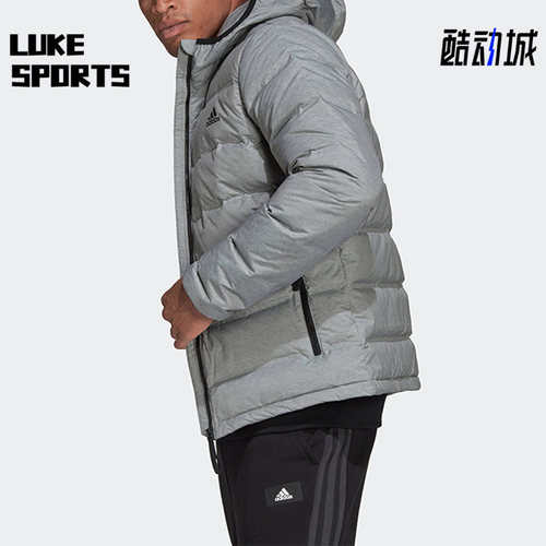 Adidas/阿迪达斯正品冬季新款男子户外运动防风保暖羽绒服 H59836