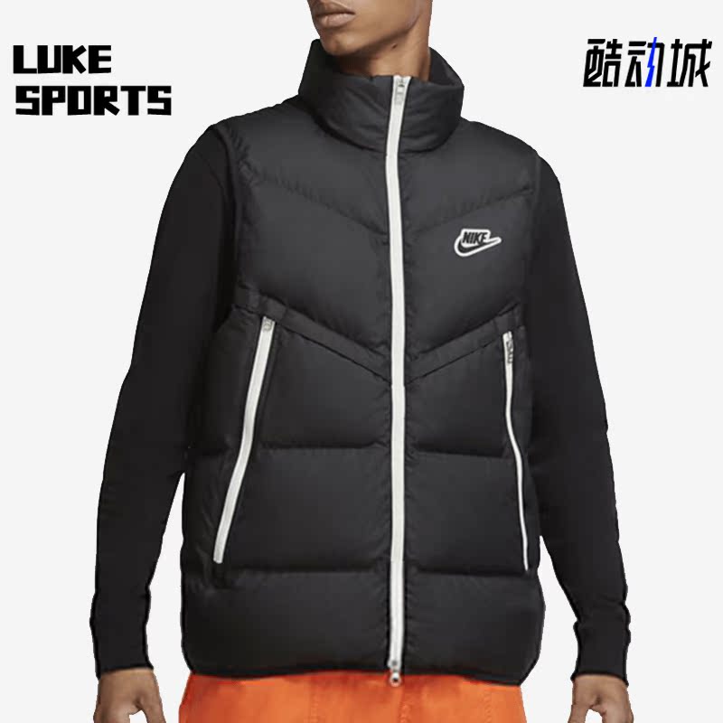 耐克男子运动羽绒马甲
